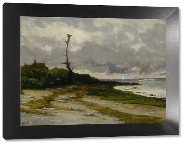 Landscape near Newport, R. I. ca. 1877-1878. Creator: Edward Mitchell Bannister