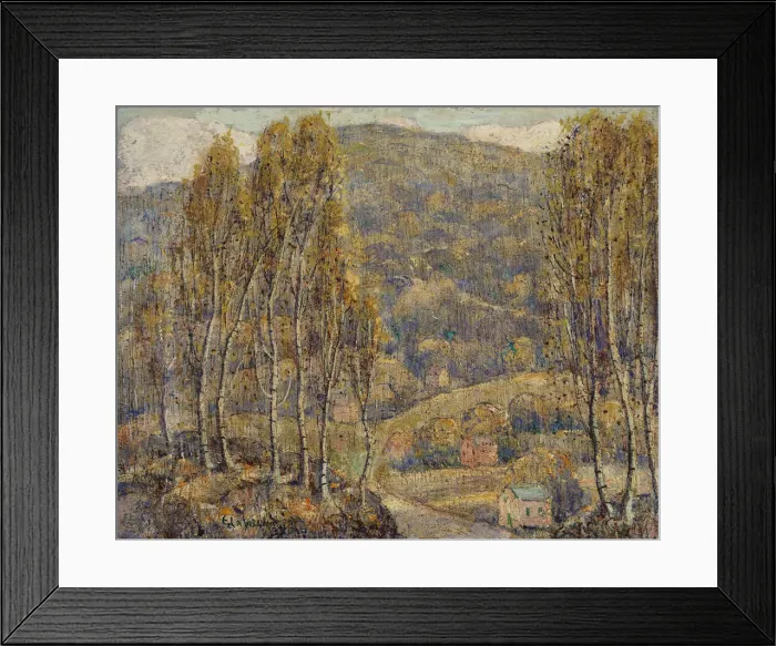 Framed Print : Beeches, n. d. Creator: Ernest Lawson Framed Print : Beeches, n. d. Creator: Ernest Lawson