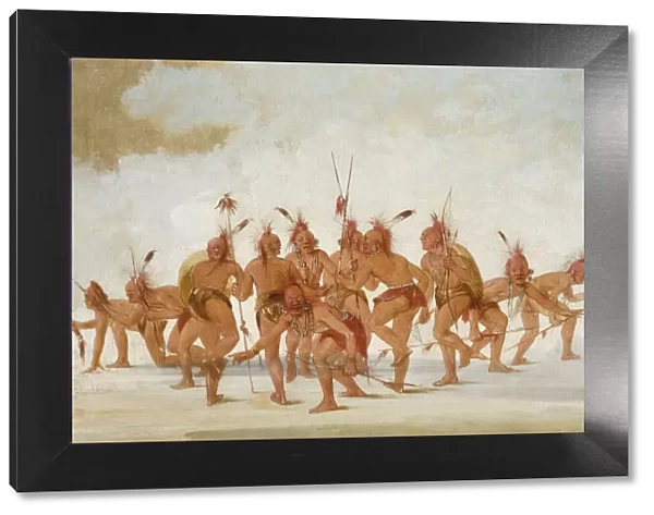 Discovery Dance, Sac and Fox, 1835-1837. Creator: George Catlin