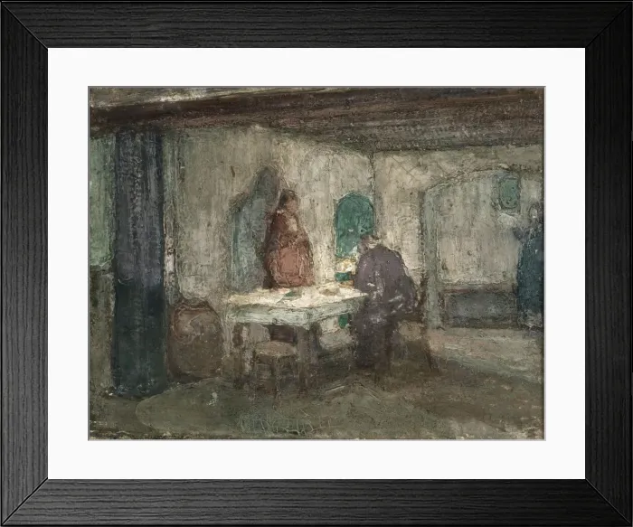 Framed Print : And He Disappeared out of Their Sight, ca. 1898. Creator: Henry Ossawa Tanner Framed Print : And He Disappeared out of Their Sight, ca. 1898. Creator: Henry Ossawa Tanner