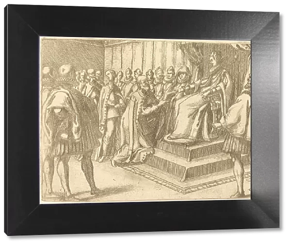 Reception of the Envoy of Poland, 1612. Creator: Jacques Callot