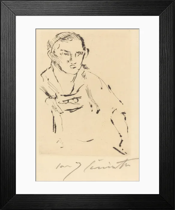Framed Print : Thomas, 1922. Creator: Lovis Corinth Framed Print : Thomas, 1922. Creator: Lovis Corinth