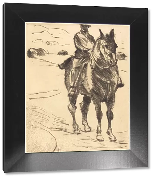 Reiter II (Horseman II), 1916. Creator: Lovis Corinth