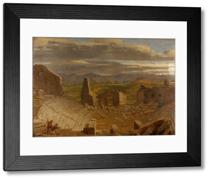 Framed Print : Ruins of Asrum Asia Minor: Explored with Layard (Sir Henry Layard), ca. 1845 Framed Print : Ruins of Asrum Asia Minor: Explored with Layard (Sir Henry Layard), ca. 1845