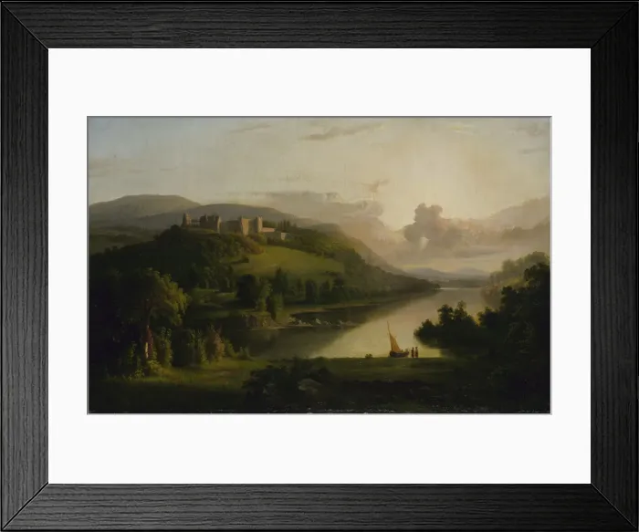Framed Print : Scotch Highlands, ca. 1848-1852. Creator: Robert Seldon Duncanson Framed Print : Scotch Highlands, ca. 1848-1852. Creator: Robert Seldon Duncanson