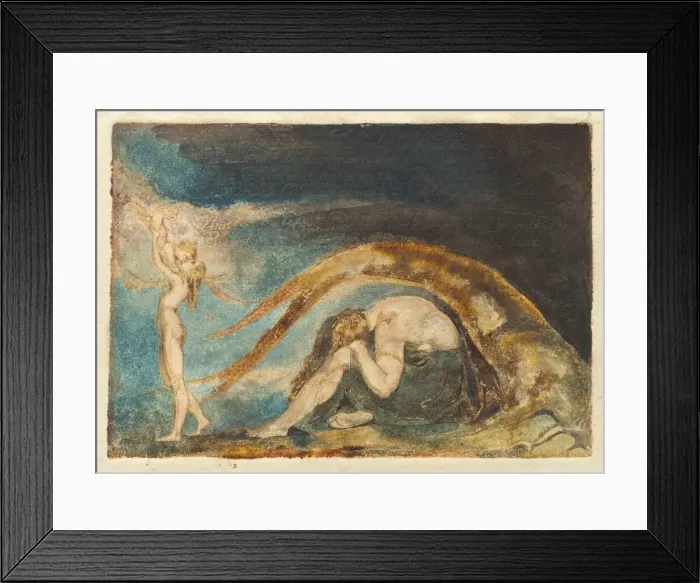 Framed Print : Dream of Thiralatha [from America, cancelled plate d], c. 1794  /  1796