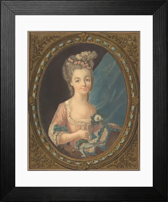 Framed Print : The Marriage Presents, 1770s. Creator: Louis Marin Bonnet