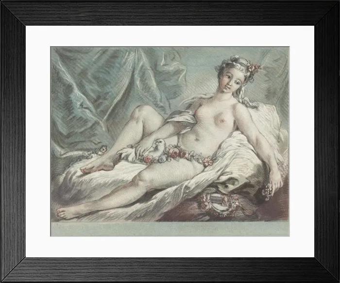Framed Print : The Awakening of Venus, 1769. Creator: Louis Marin Bonnet Framed Print : The Awakening of Venus, 1769. Creator: Louis Marin Bonnet