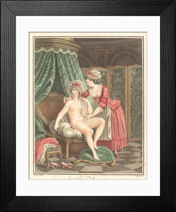 Framed Print : Le Bain. Creator: Louis Marin Bonnet Framed Print : Le Bain. Creator: Louis Marin Bonnet