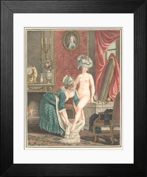 Framed Print : La Toilette. Creator: Louis Marin Bonnet Framed Print : La Toilette. Creator: Louis Marin Bonnet