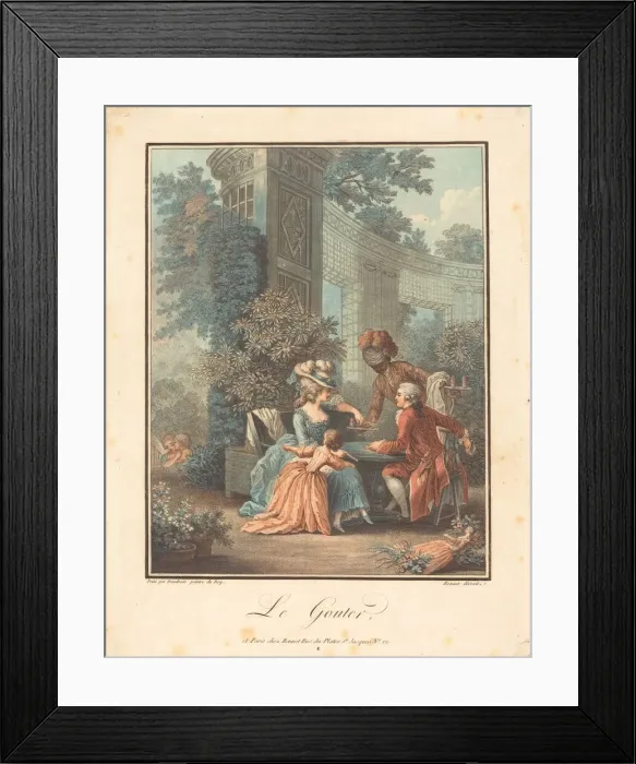 Framed Print : Le Gouter. Creator: Louis Marin Bonnet Framed Print : Le Gouter. Creator: Louis Marin Bonnet