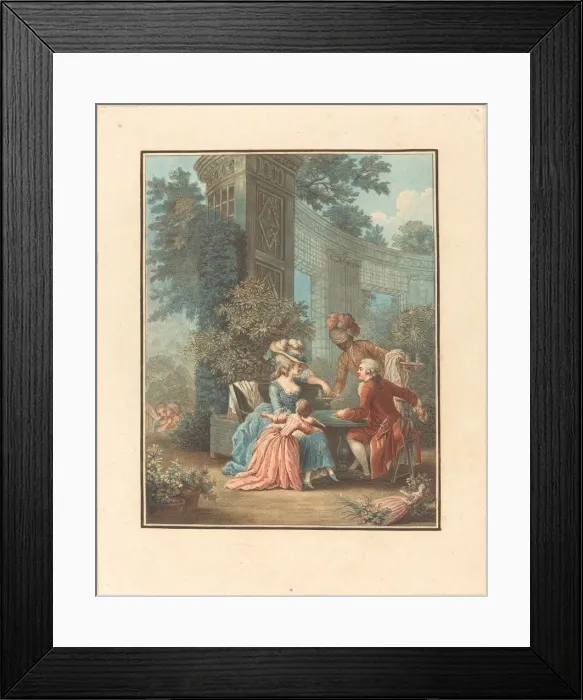 Framed Print : Le Gouter. Creator: Louis Marin Bonnet Framed Print : Le Gouter. Creator: Louis Marin Bonnet