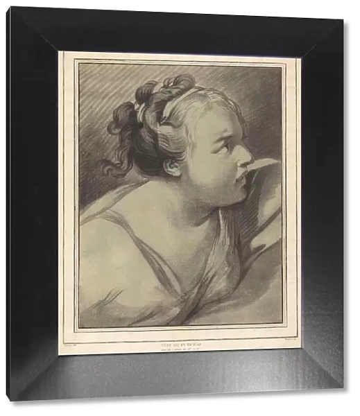 Tete de Putiphar (Potiphars Wife), 1770  /  1780. Creator: Louis Marin Bonnet