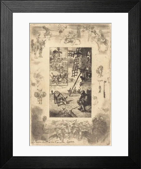 Framed Print : Le Secret du Maitre Cornille (The Secret of Master Cornille), c. 1885 Framed Print : Le Secret du Maitre Cornille (The Secret of Master Cornille), c. 1885