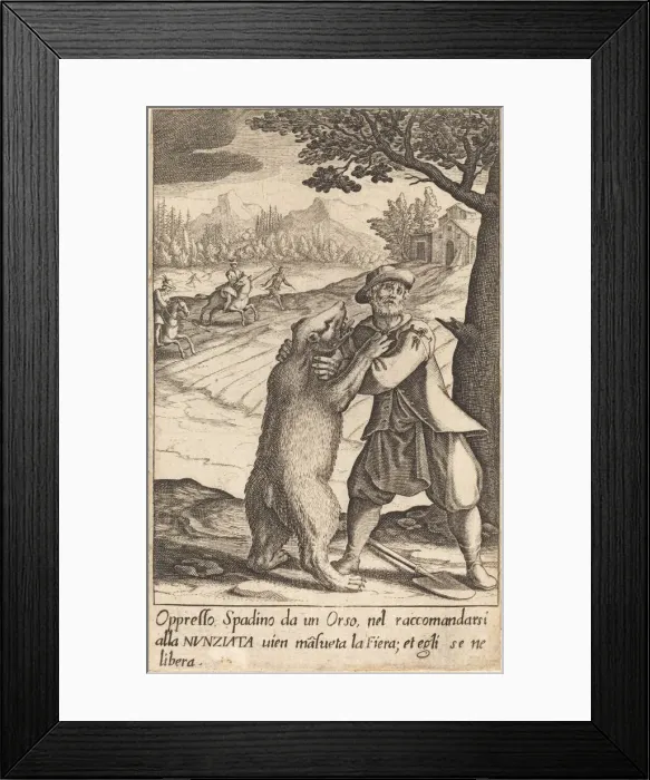 Framed Print : Spadino, 1619. Creator: Jacques Callot Framed Print : Spadino, 1619. Creator: Jacques Callot