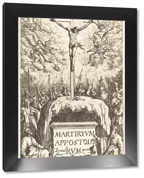 Title Page for 'The Martyrdoms of the Apostles', c. 1634  /  1635