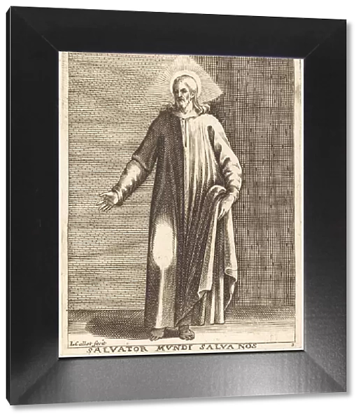 Salvator Mundi, 1608  /  1611. Creator: Jacques Callot