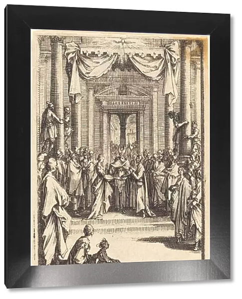 The Marriage of the Virgin, in or after 1630. Creator: Jacques Callot