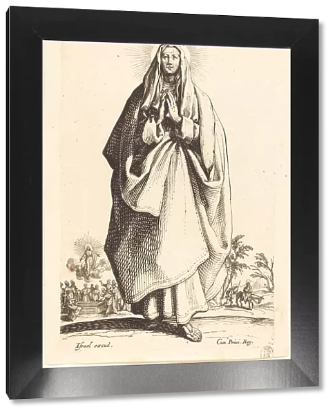 The Virgin, published 1631. Creator: Jacques Callot