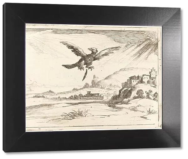 Eagle Losing an Old Feather, 1628. Creator: Jacques Callot