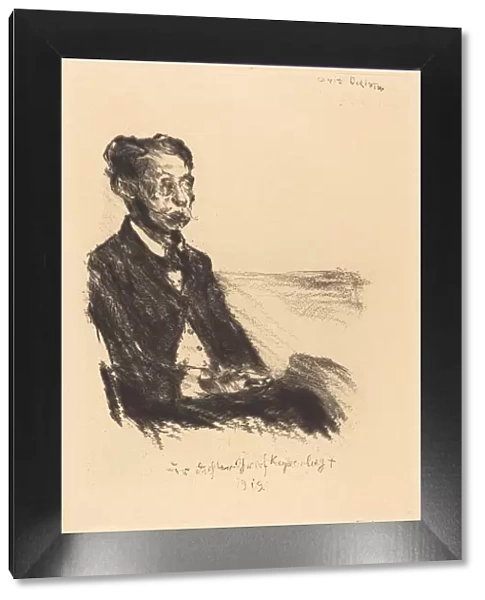 Bildnis des Grafen Keyserling (Portrait of Count Keyserling), 1919