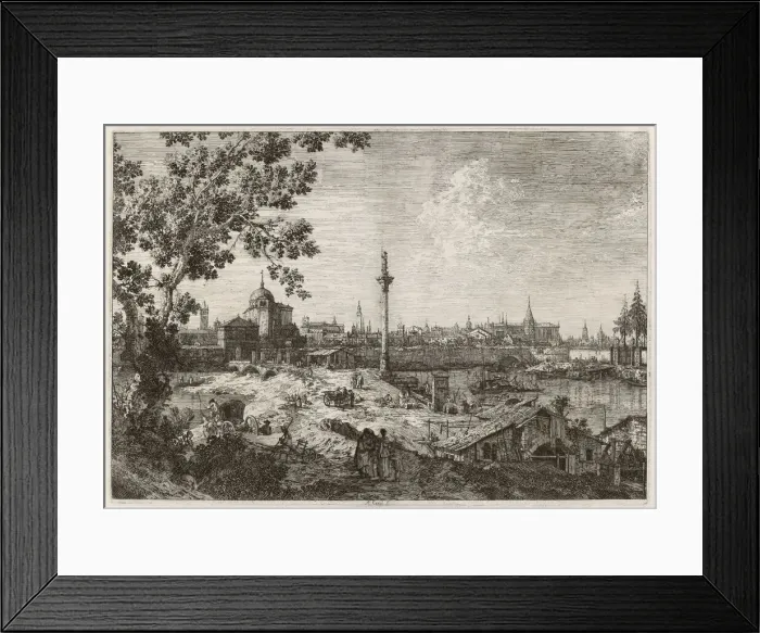 Framed Print : Imaginary View of Padua, c. 1735 / 1746. Creator: Canaletto Framed Print : Imaginary View of Padua, c. 1735 / 1746. Creator: Canaletto