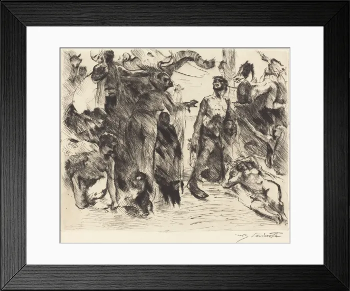 Framed Print : Die Versuchung des heiligen Antonius (The Temptation of Saint Anthony), 1919 Framed Print : Die Versuchung des heiligen Antonius (The Temptation of Saint Anthony), 1919