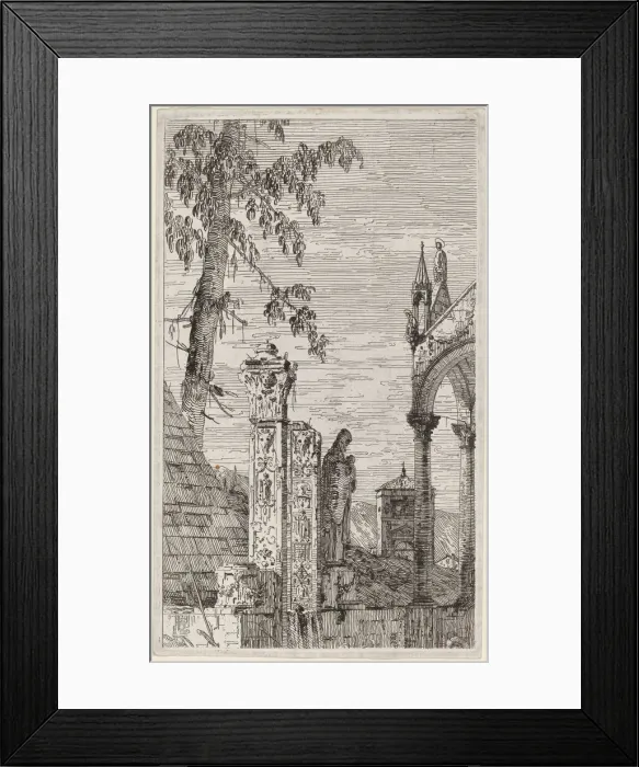 Framed Print : The Bishops Tomb, c. 1735 / 1746. Creator: Canaletto Framed Print : The Bishops Tomb, c. 1735 / 1746. Creator: Canaletto