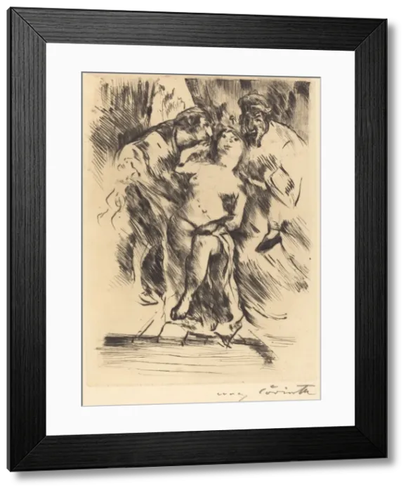 Framed Print : Susanna im Bade (Susanna in the Bath), 1914. Creator: Lovis Corinth Framed Print : Susanna im Bade (Susanna in the Bath), 1914. Creator: Lovis Corinth