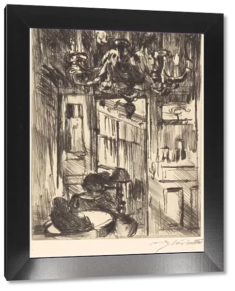 Unter dem Kronleuchter (Under the Chandelier), 1916. Creator: Lovis Corinth
