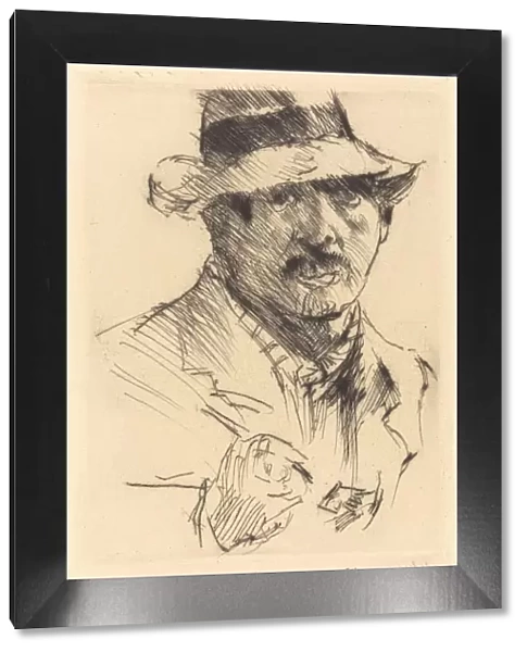 Selbstbildnis (Self-Portrait), 1920. Creator: Lovis Corinth