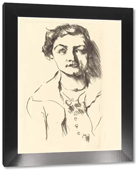 Bildnis einer Jungen Dame - Anneliese Halbe (Portrait of a Young Woman - Anneliese Halbe)