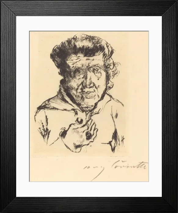 Framed Print : Des Künstlers Schwiegermutter (The Artists Mother-in-Law), 1920 Framed Print : Des Künstlers Schwiegermutter (The Artists Mother-in-Law), 1920