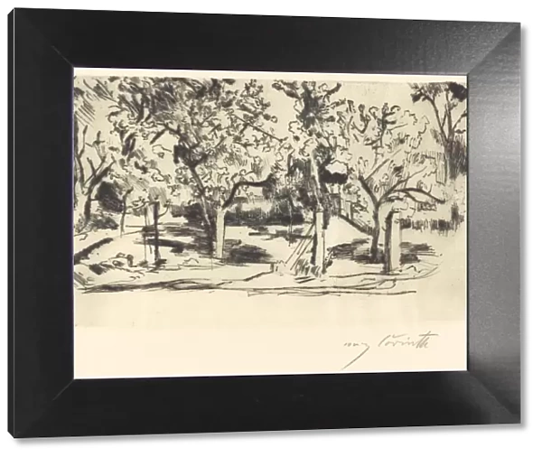 Obstgarten (Orchard), 1918. Creator: Lovis Corinth