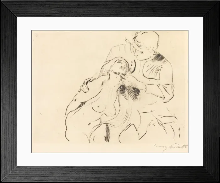 Framed Print : Versohnung (The Reconciliation), 1914. Creator: Lovis Corinth Framed Print : Versohnung (The Reconciliation), 1914. Creator: Lovis Corinth