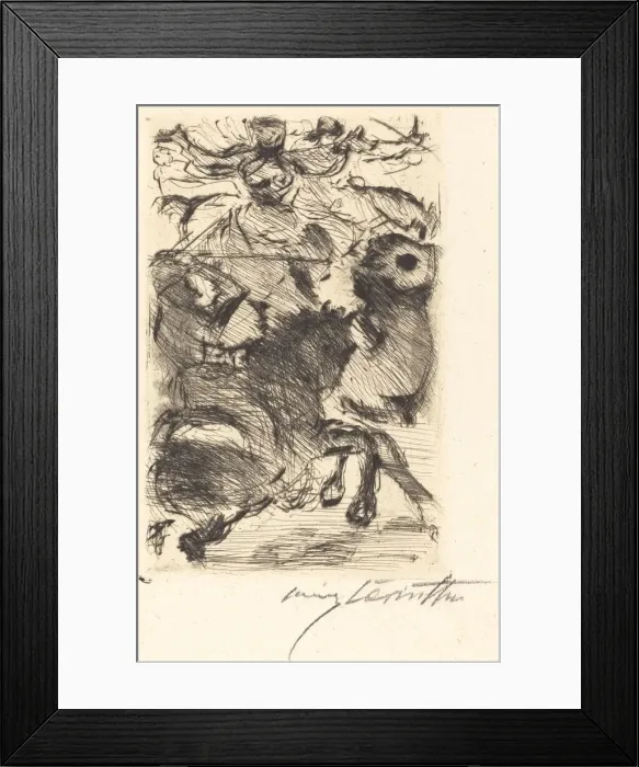 Framed Print : Adhba die Kamelin (Adhba the Camel), 1919. Creator: Lovis Corinth Framed Print : Adhba die Kamelin (Adhba the Camel), 1919. Creator: Lovis Corinth
