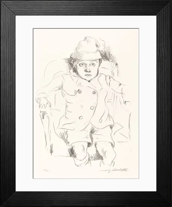 Framed Print : Thomas Corinth, 1913. Creator: Lovis Corinth Framed Print : Thomas Corinth, 1913. Creator: Lovis Corinth