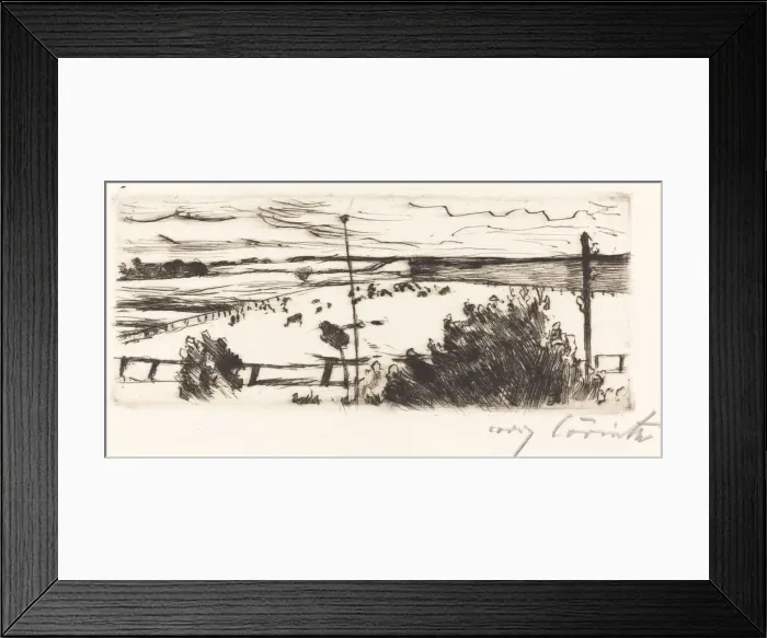Framed Print : Küste (Seascape), 1916. Creator: Lovis Corinth Framed Print : Küste (Seascape), 1916. Creator: Lovis Corinth