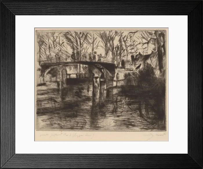 Framed Print : Aus Dem Tiergarten (From the Tiergarten), 1920. Creator: Lovis Corinth Framed Print : Aus Dem Tiergarten (From the Tiergarten), 1920. Creator: Lovis Corinth