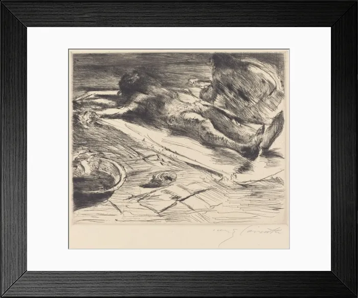 Framed Print : Pieta, 1920. Creator: Lovis Corinth Framed Print : Pieta, 1920. Creator: Lovis Corinth