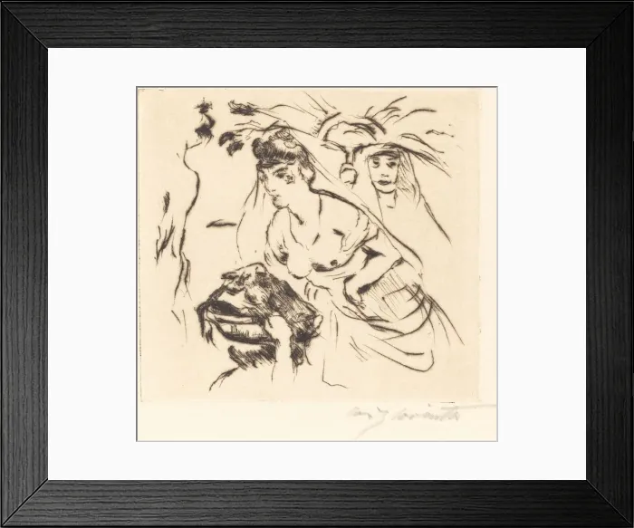 Framed Print : Salome, 1916. Creator: Lovis Corinth Framed Print : Salome, 1916. Creator: Lovis Corinth