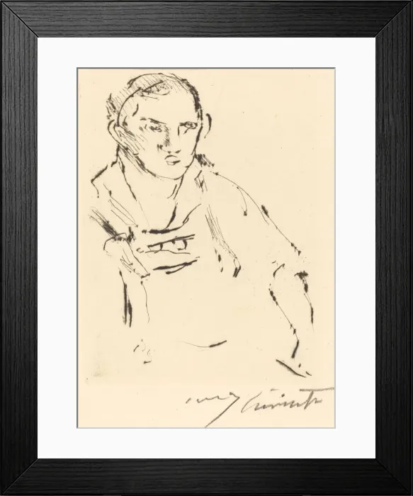 Framed Print : Thomas Corinth, 1922. Creator: Lovis Corinth Framed Print : Thomas Corinth, 1922. Creator: Lovis Corinth