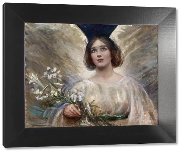 Easter Lilies, late 19th-early 20th century. Creator: Alice Pike Barney
