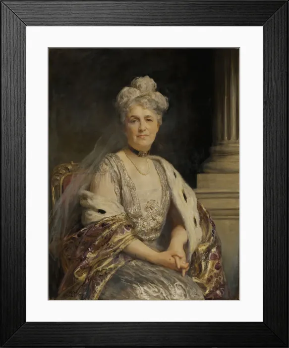 Framed Print : Mrs. Cass Gilbert, 1926. Creator: Arthur Stockdale Cope Framed Print : Mrs. Cass Gilbert, 1926. Creator: Arthur Stockdale Cope