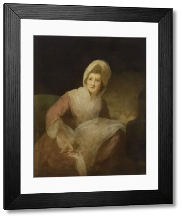 Framed Print : Patience Lovell Wright, c. 1782. Creator: Robert Edge Pine Framed Print : Patience Lovell Wright, c. 1782. Creator: Robert Edge Pine