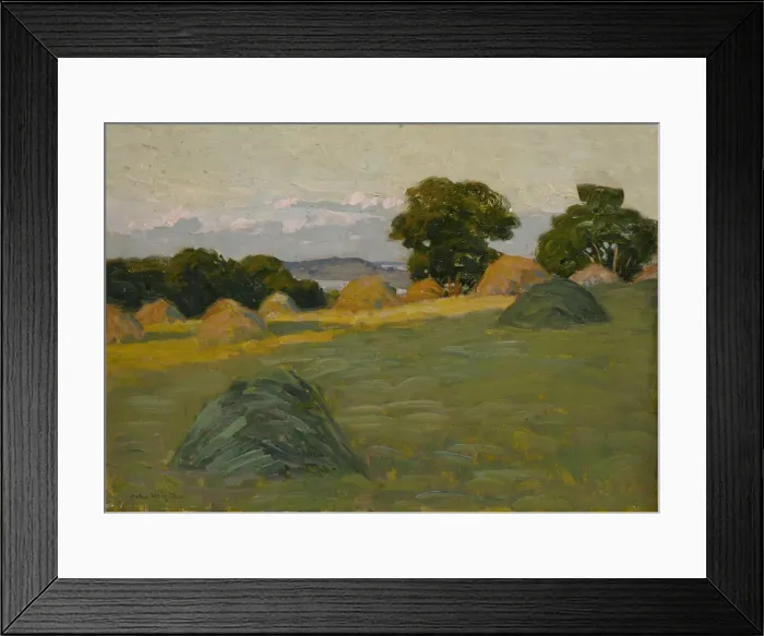 Framed Print : The Hill Field, 1908-1910. Creator: Arthur Wesley Dow Framed Print : The Hill Field, 1908-1910. Creator: Arthur Wesley Dow