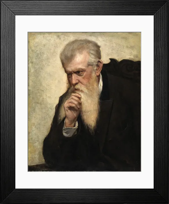 Framed Print : Captain Wheeler, 1892. Creator: Alice Pike Barney Framed Print : Captain Wheeler, 1892. Creator: Alice Pike Barney