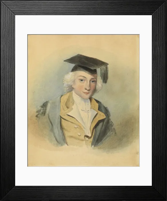 Framed Print : James Smithson, n. d. Creator: Bone