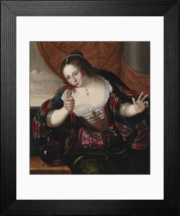 Framed Print : Portrait of a Lady, early 17th century? Creator: Cornelis de Vos Framed Print : Portrait of a Lady, early 17th century? Creator: Cornelis de Vos