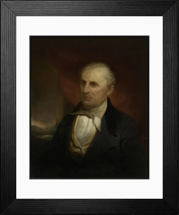 Framed Print : James Fenimore Cooper, c. 1860. Creator: Charles Loring Elliott Framed Print : James Fenimore Cooper, c. 1860. Creator: Charles Loring Elliott